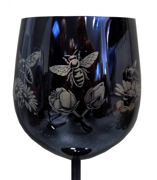 Bee Stainless Steel Wine Goblet