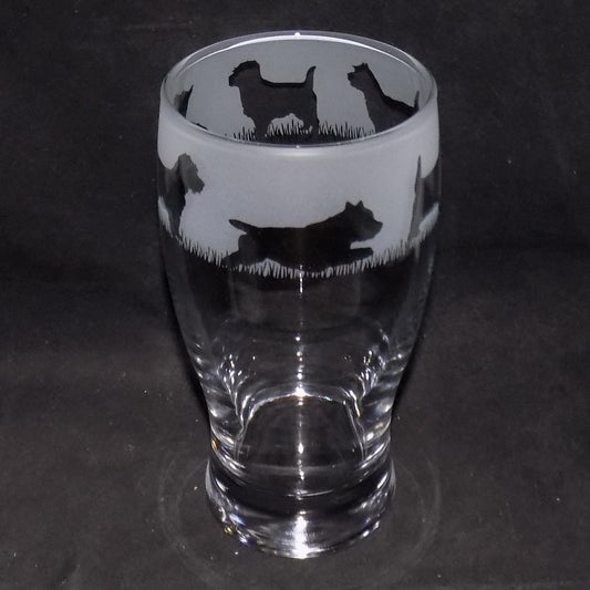 Cairn Terrier Pint Glass