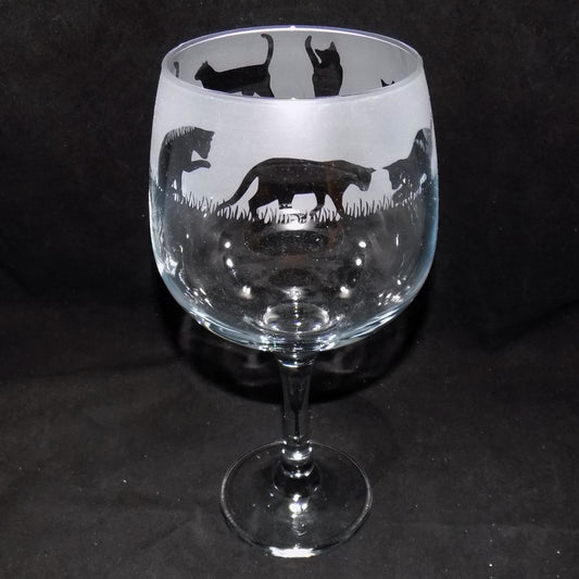 Cat Gin Glass
