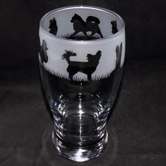 Chihuahua (Long Haired) Pint Glass