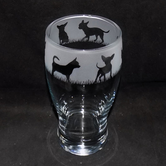 Chihuahua (Short Haired) Pint Glass