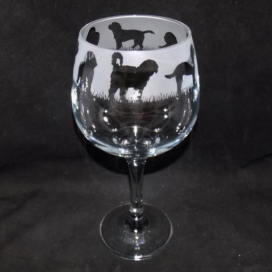 Cockapoo Gin Glass