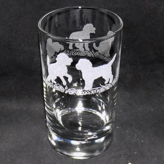 Cockapoo Tall Glass