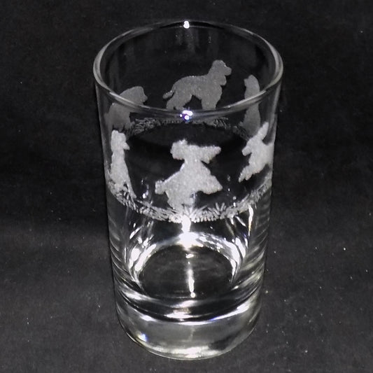 Cocker Spaniel Tall Glass