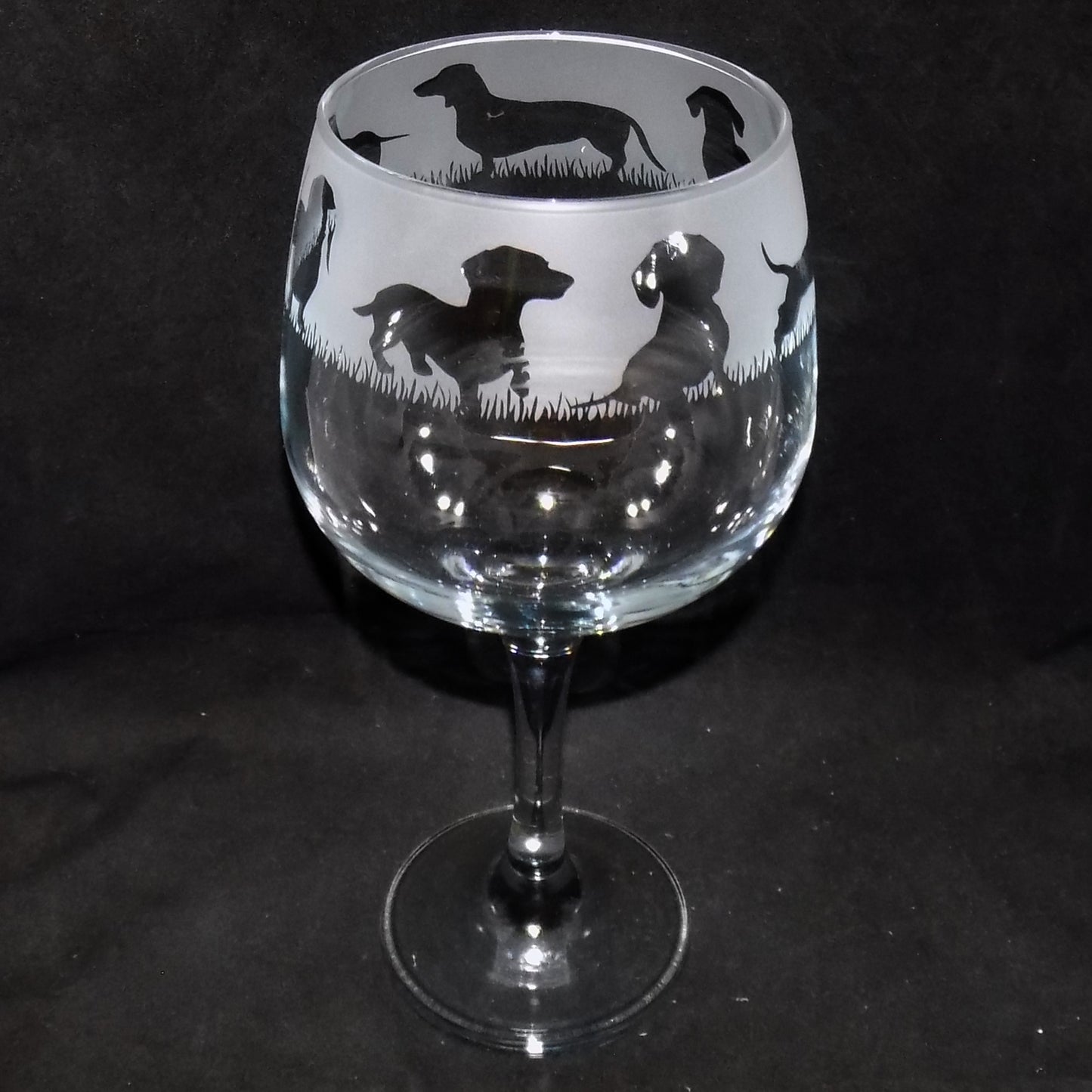 Dachshund (Short Haired) Gin Glass