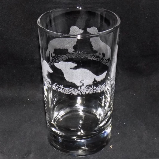 Dachshund (Long Haired) Tall Glass