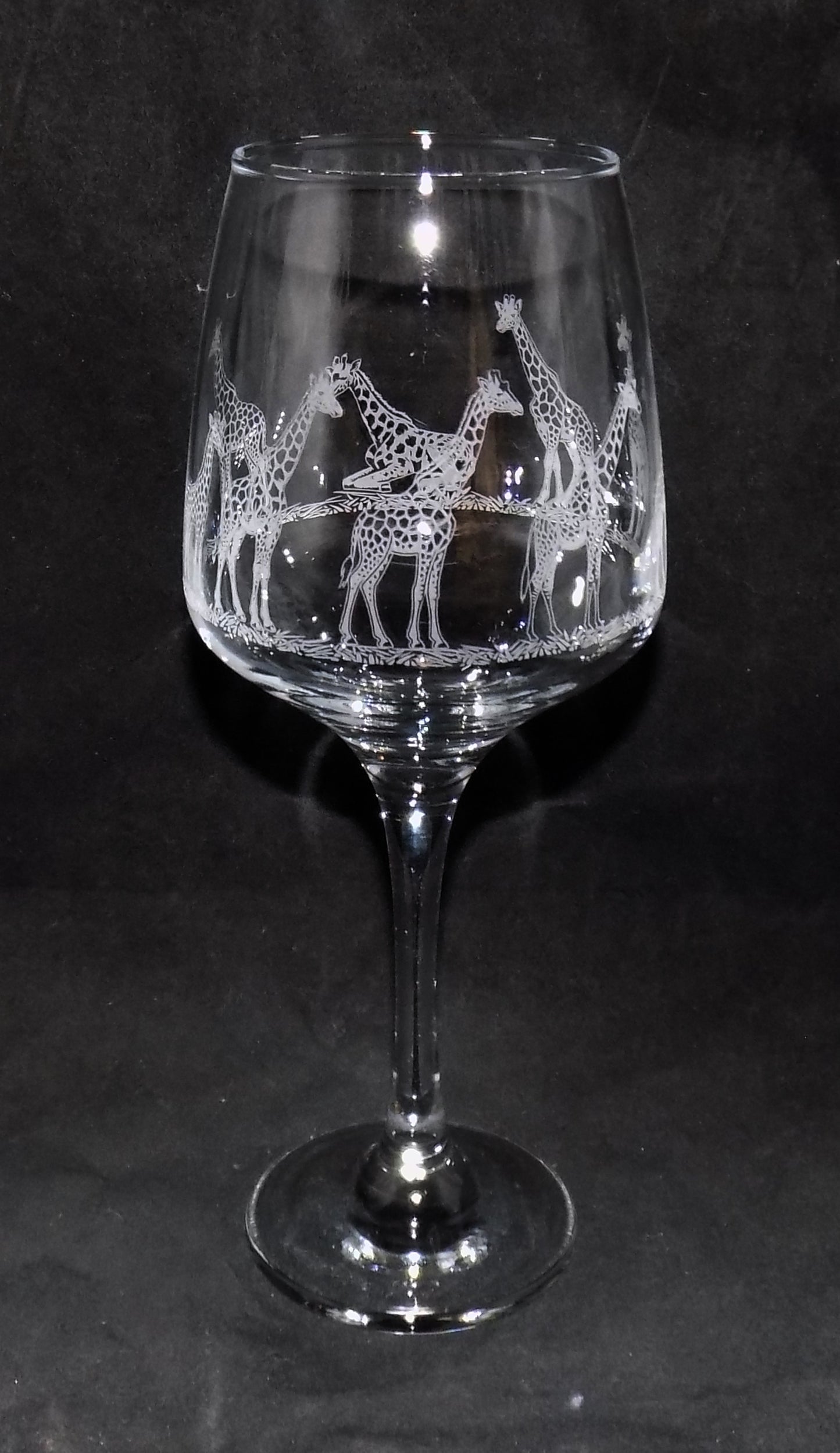 Giraffe Stemmed Wine Glass