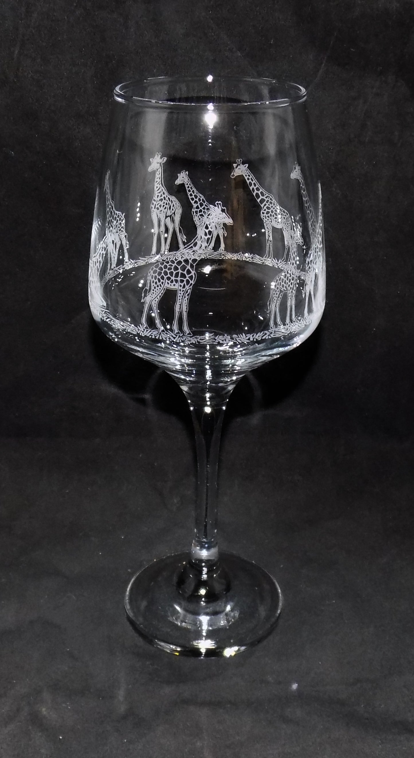 Giraffe Stemmed Wine Glass