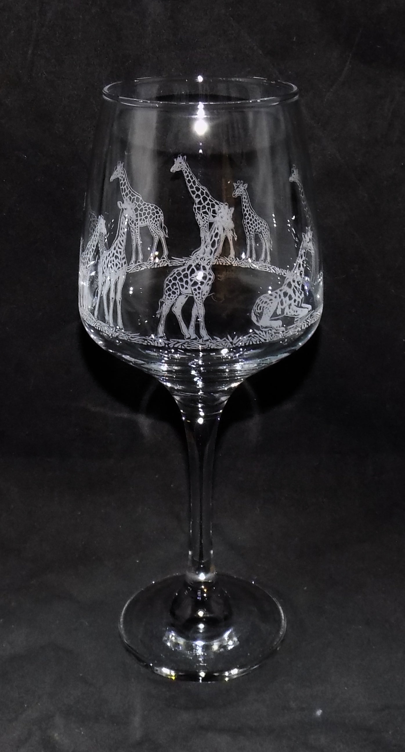 Giraffe Stemmed Wine Glass