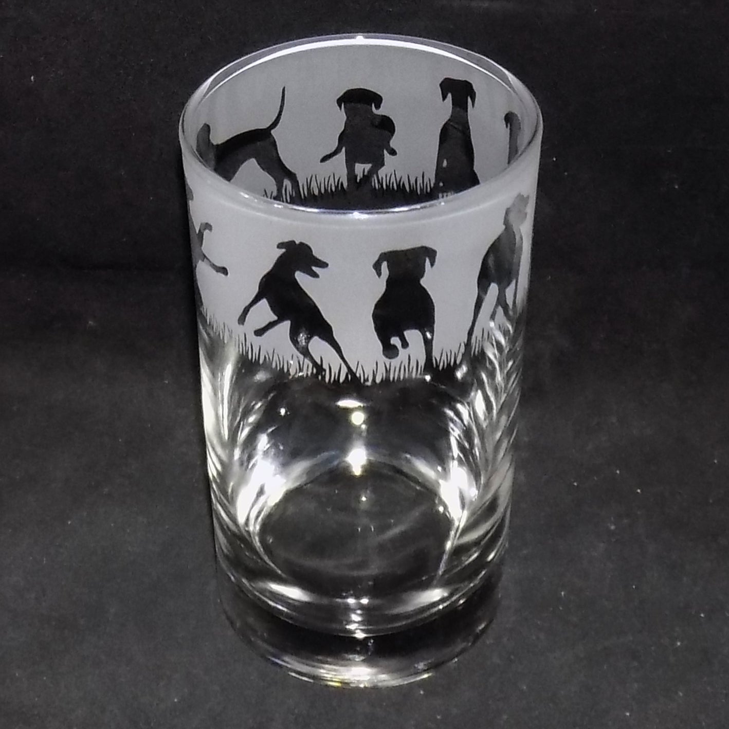 Doberman Tall Glass