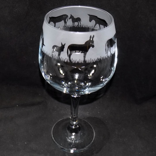 Donkey Gin Glass