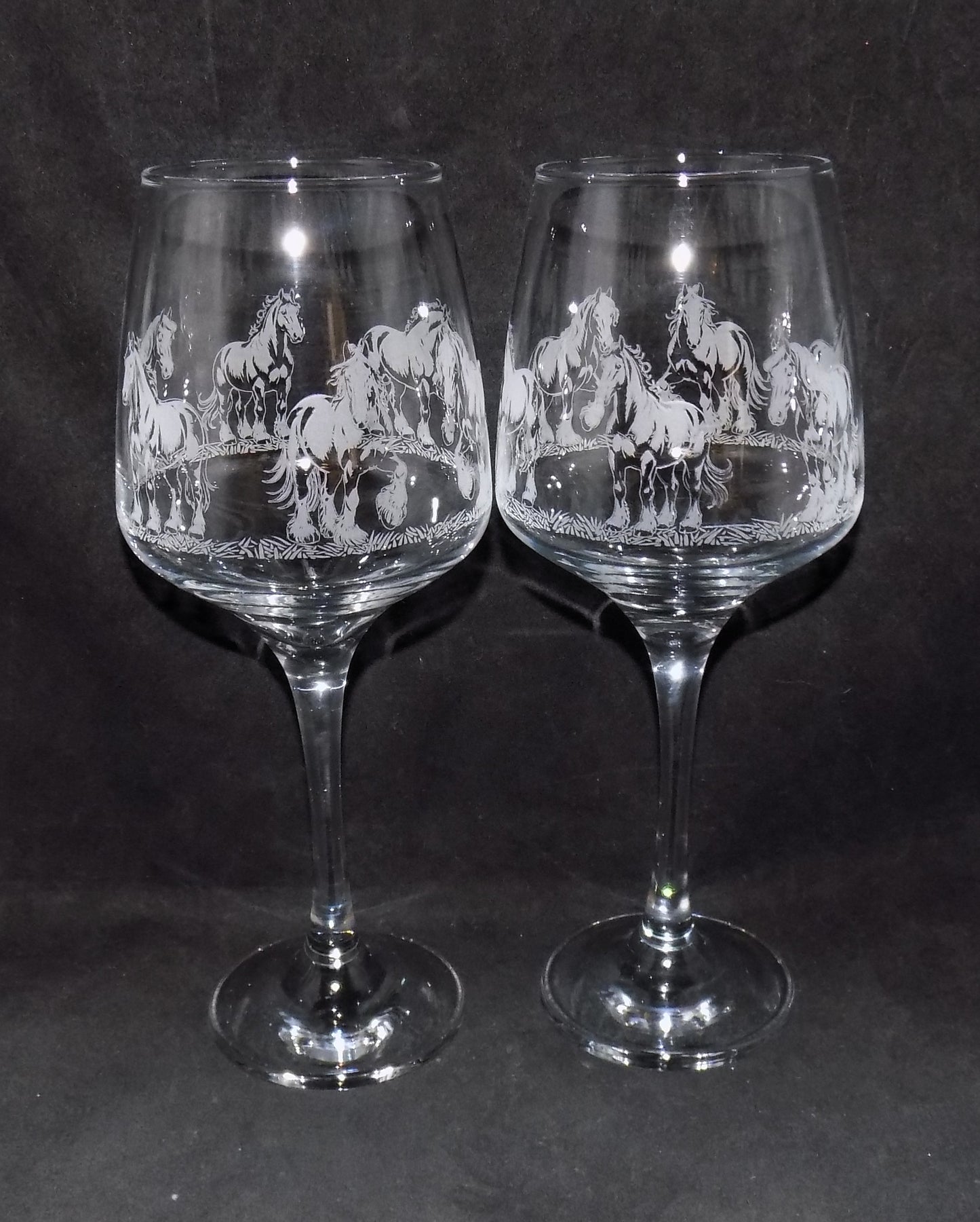 Draught Horse Stemmed Wine Glass