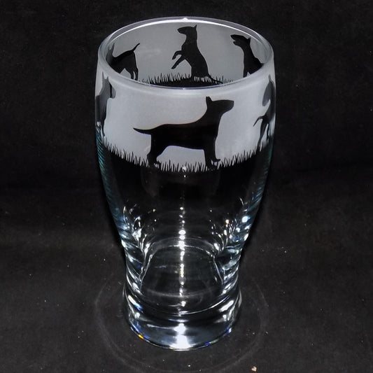 English Bull Terrier Pint Glass