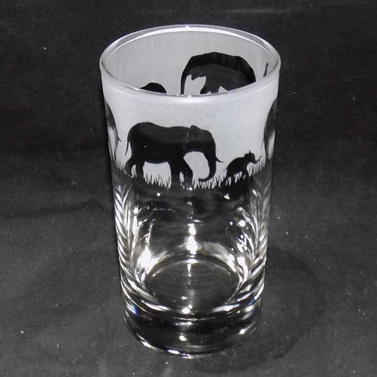 Elephant Tall Glass