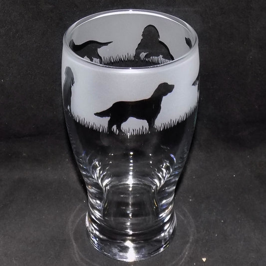 English Setter Pint Glass