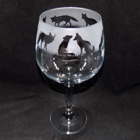 Fox Gin Glass