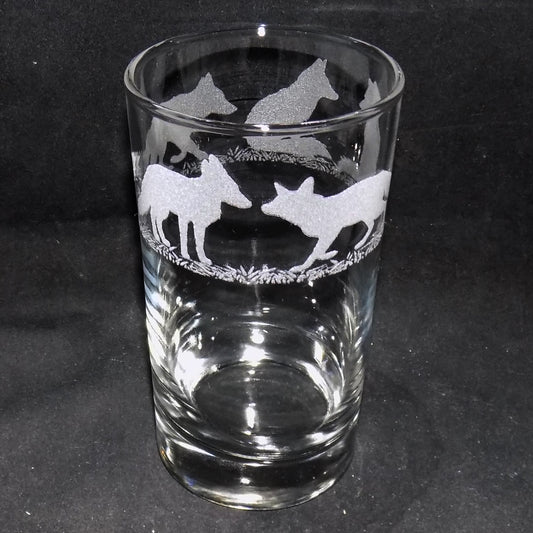 Fox Tall Glass