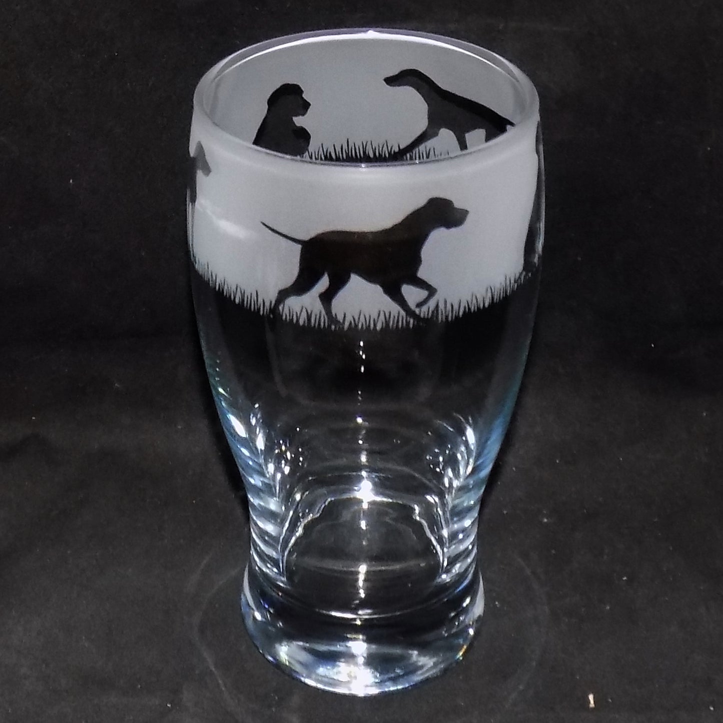 German Pointer Pint Glass