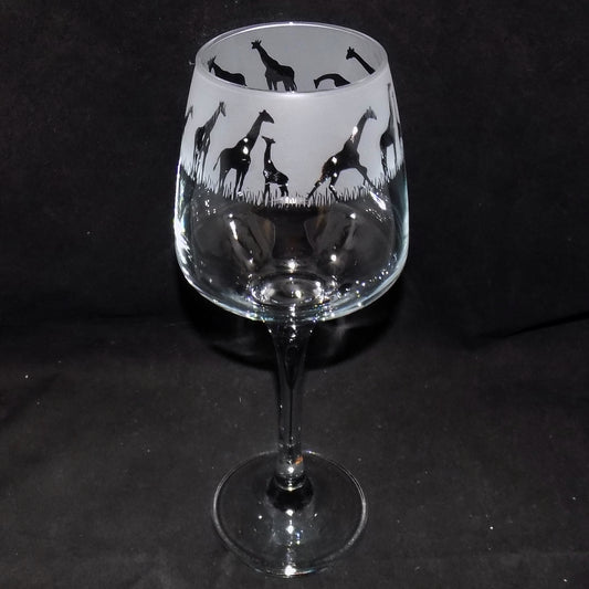 Giraffe Stemmed Wine Glass