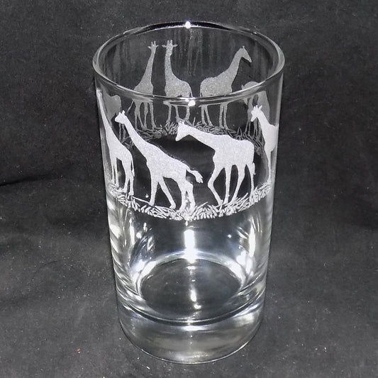 Giraffe Tall Glass