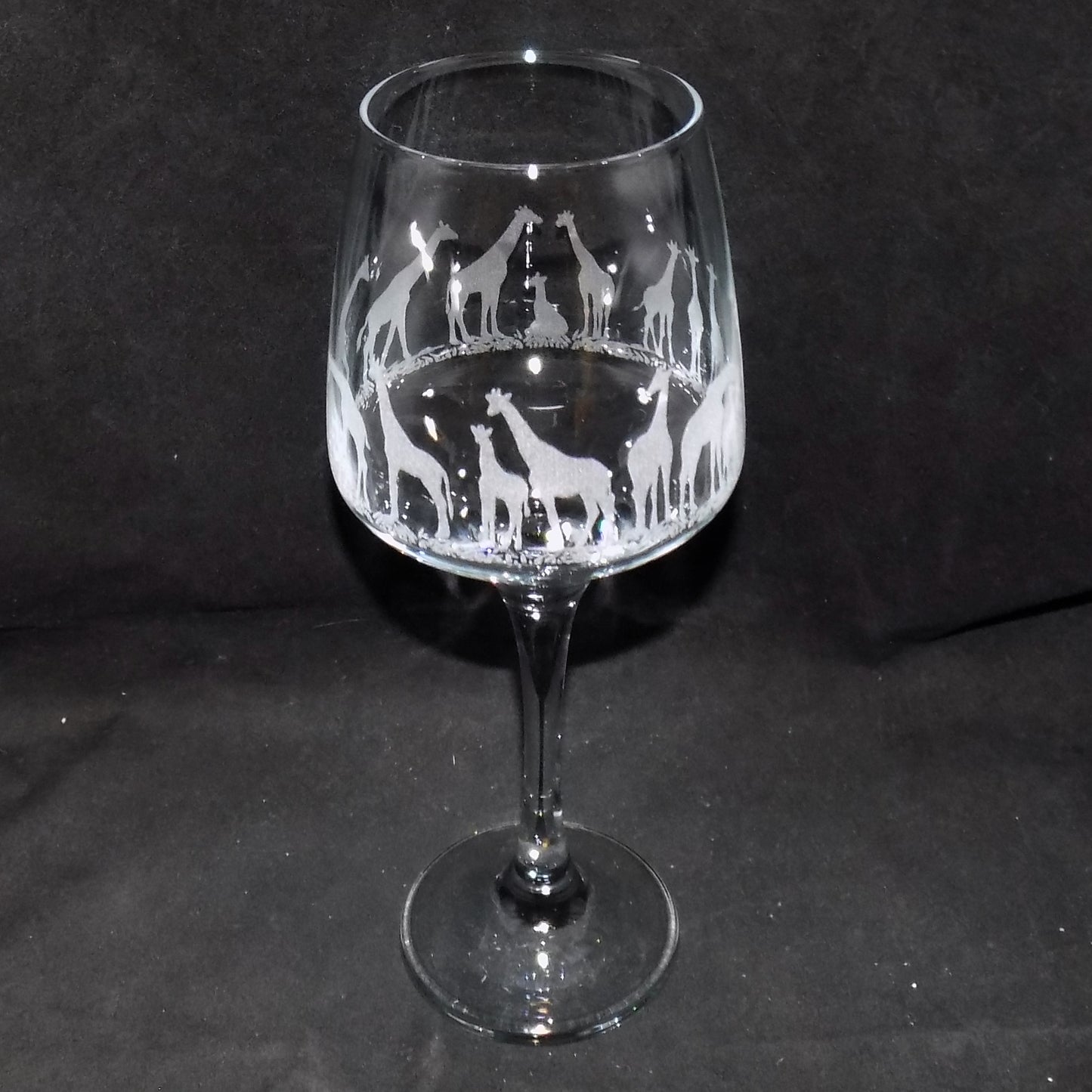 Giraffe Stemmed Wine Glass