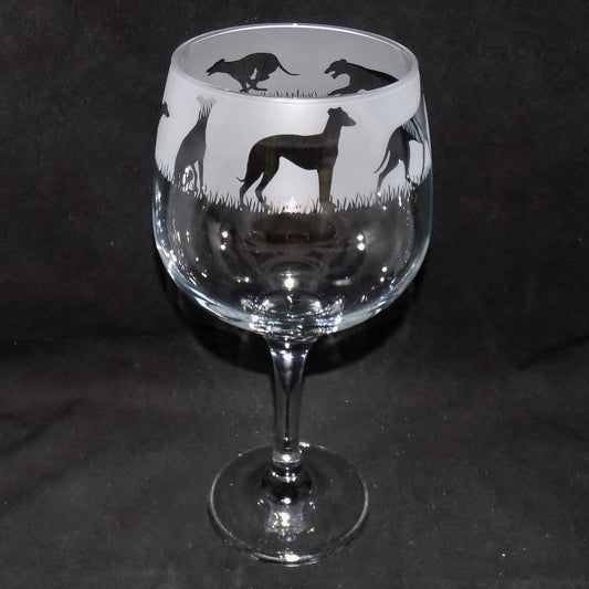 Greyhound Gin Glass