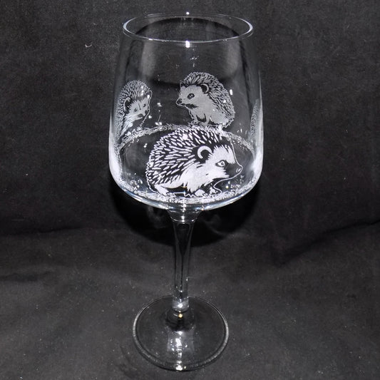 Hedgehog Stemmed Wine Glass