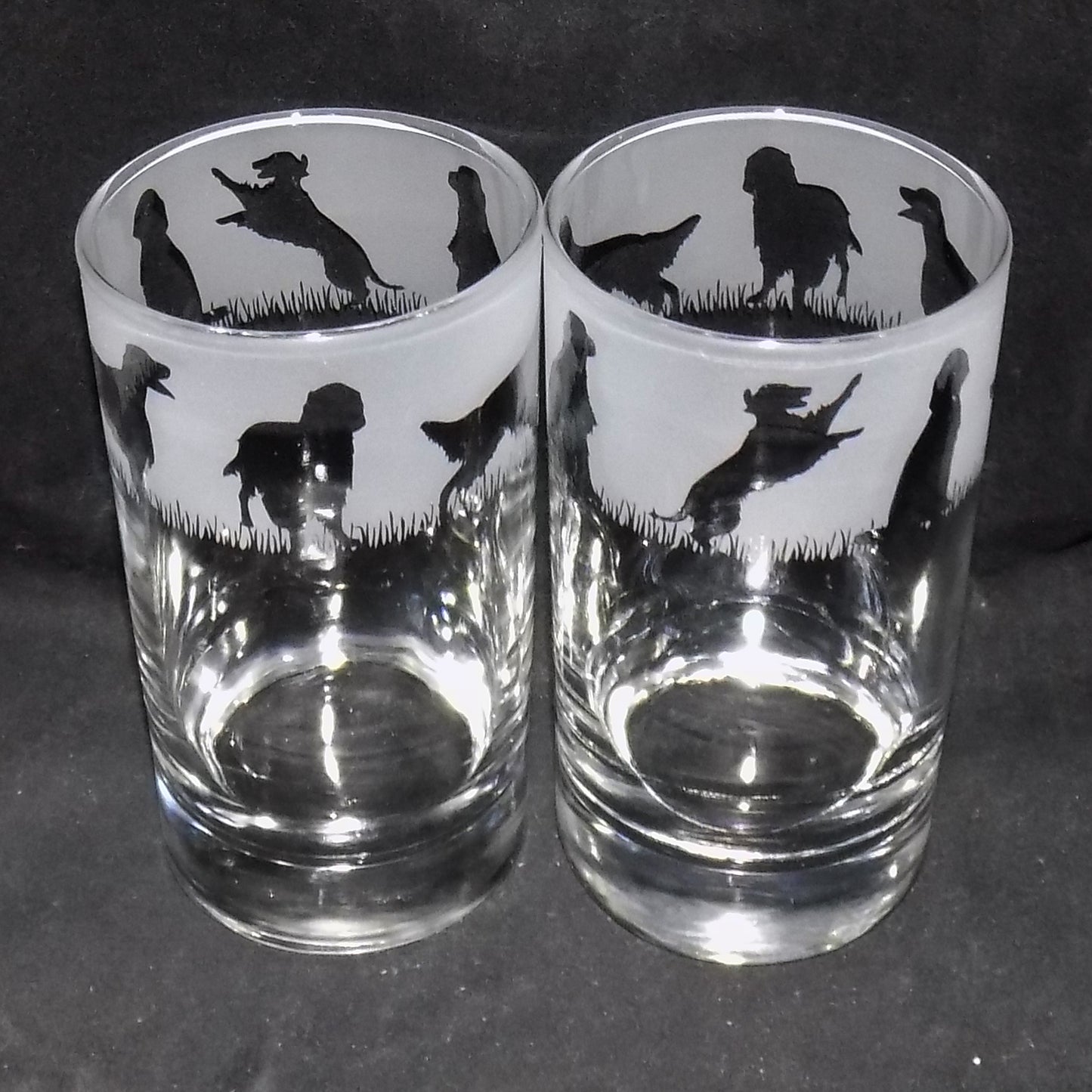 Irish Setter Tall Glass