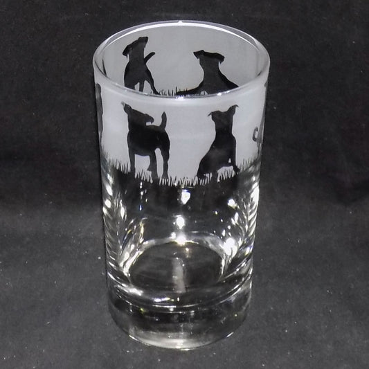 Jack Russell Tall Glass