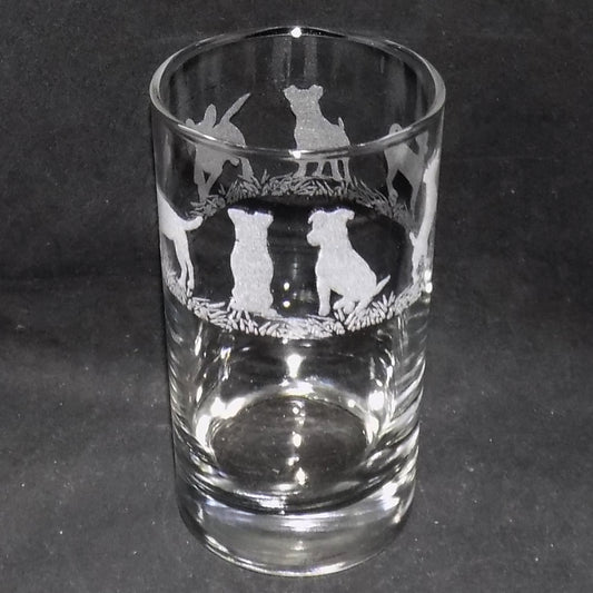 Jack Russell Tall Glass