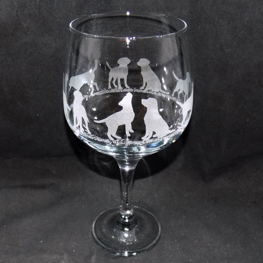 Labrador Gin Glass