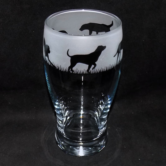 Labrador Pint Glass