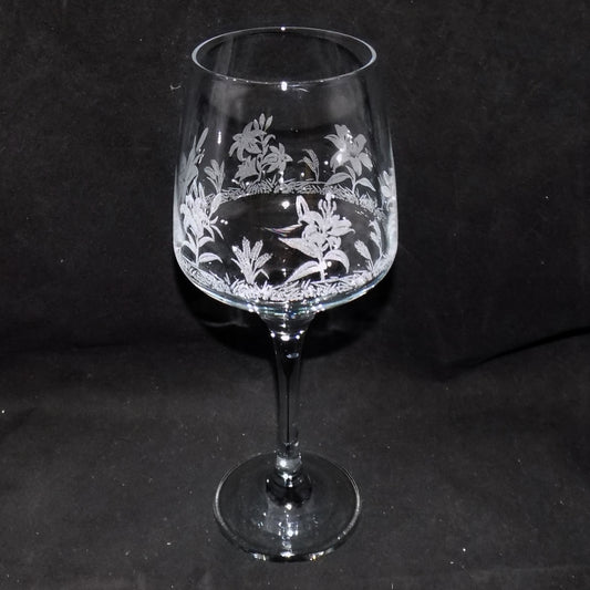 Lily Stemmed Wine Glass