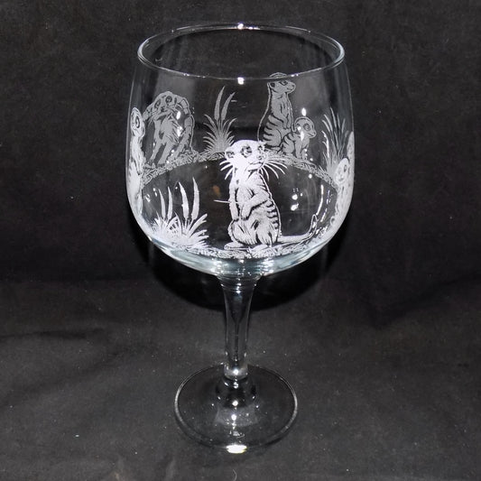 Meerkat Gin Glass