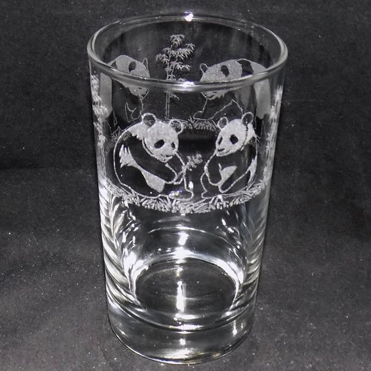 Panda Tall Glass