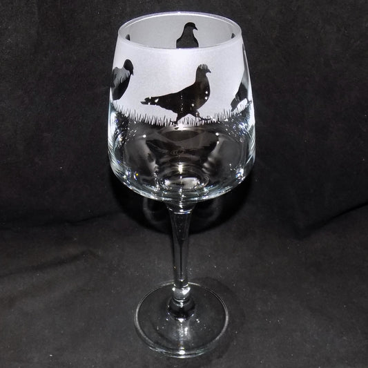 Pigeon Stemmed Wine Glass
