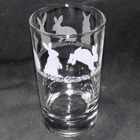 Rabbit Tall Glass