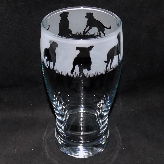 Rottweiler Pint Glass
