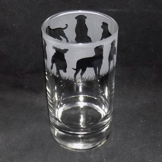 Rottweiler Tall Glass