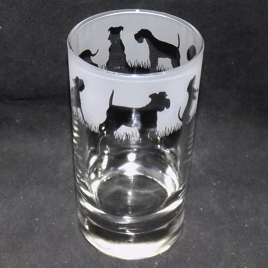 Schnauzer Tall Glass