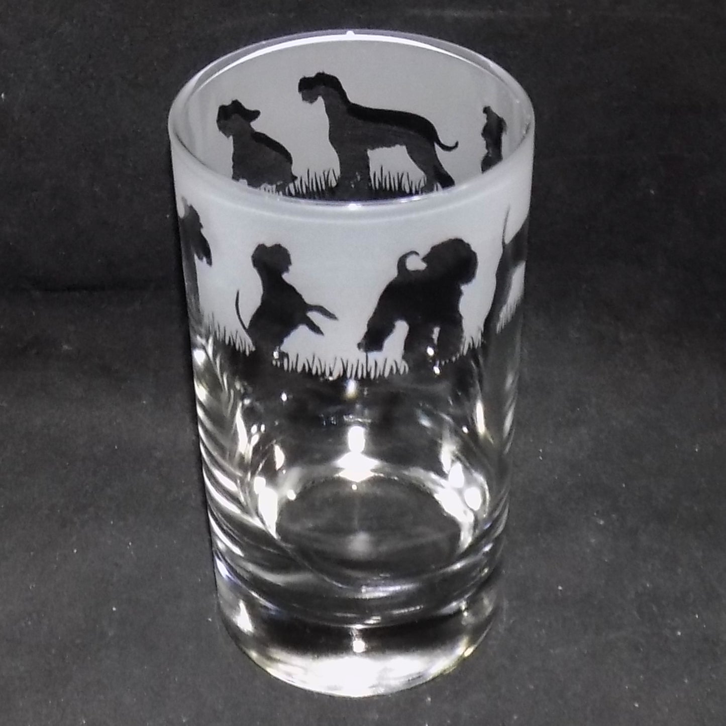 Schnauzer Tall Glass