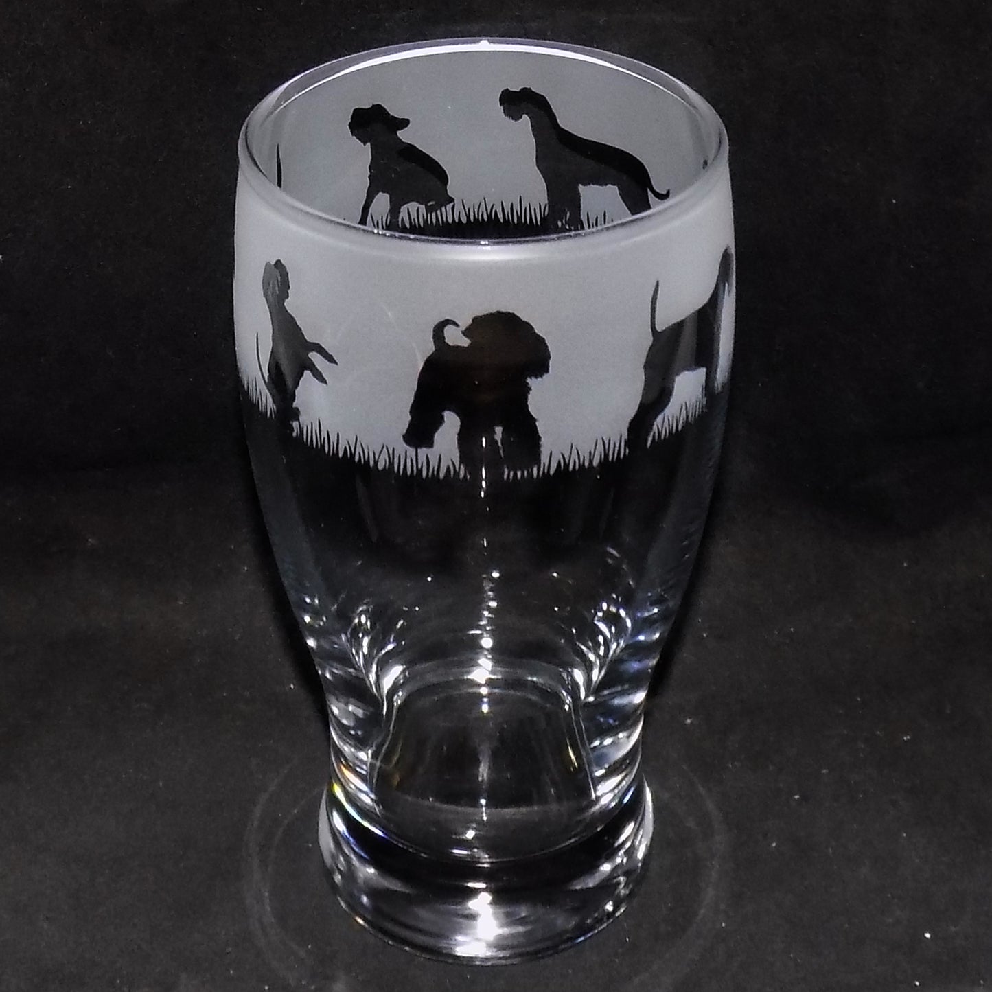 Schnauzer Pint Glass
