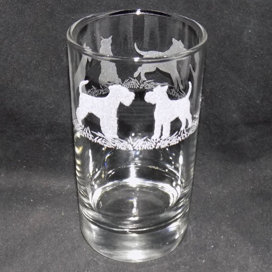 Schnauzer Tall Glass