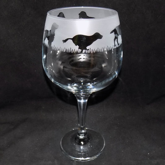 Springer Spaniel Gin Glass