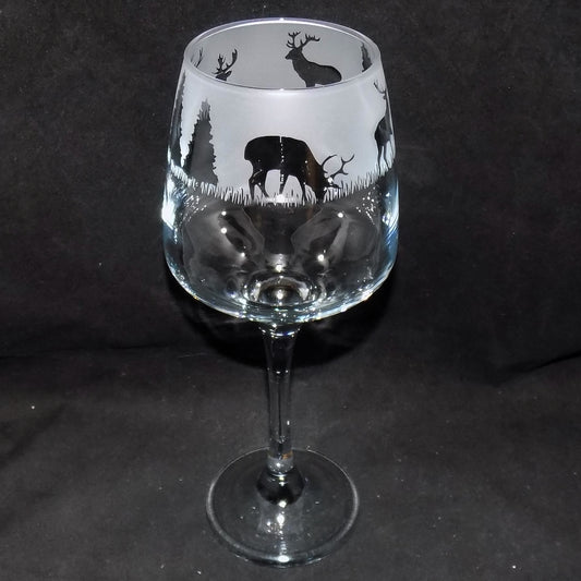 Stag Stemmed Wine Glass