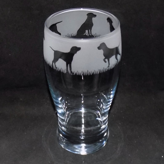 Hungarian Vizsla Pint Glass