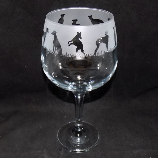 Whippet Gin Glass