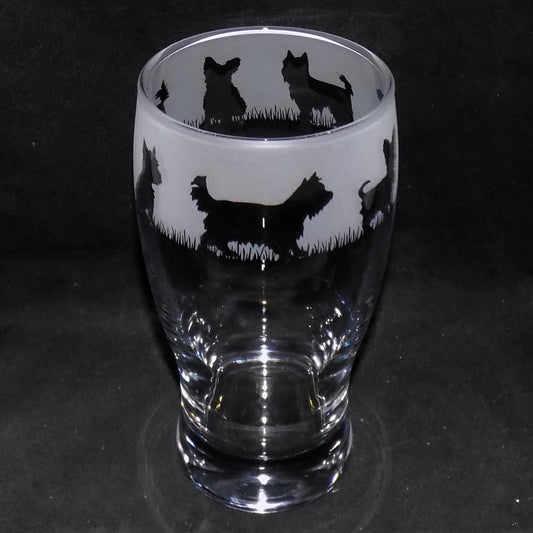Yorkshire Terrier Pint Glass